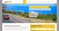 Desktop Screenshot of carhireexpert.com